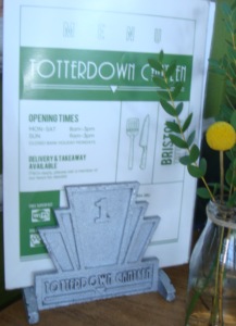 numbered table menu holders