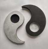 ying yang tealight holder